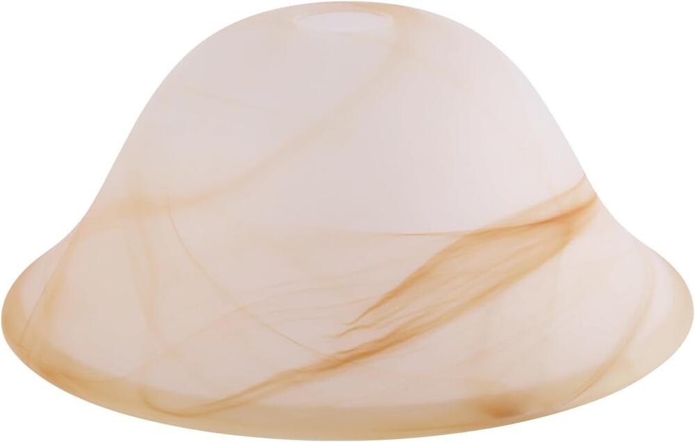 12" Alabaster Glass Replacement Lamp Shade for Floor Lamp or Ceiling Fan